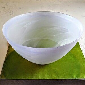 Vintage Portmeirion Dawn Dusk Frosted Glass Bowl
